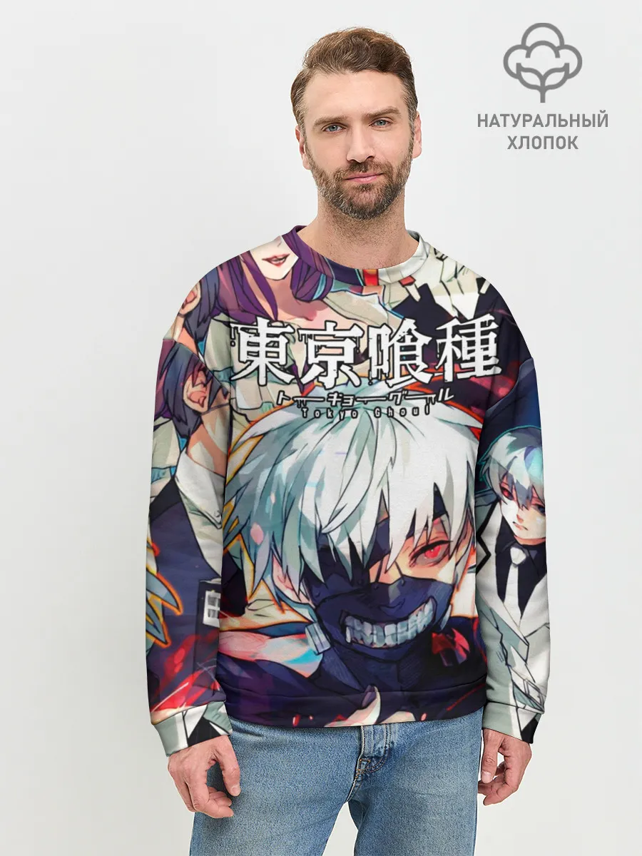 Мужской свитшот базовый / Tokyo Ghoul