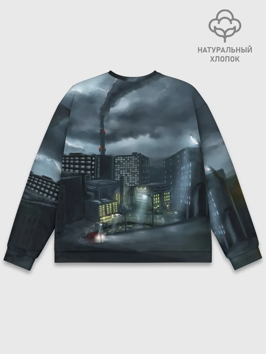 Мужской свитшот базовый / Метро: Исход