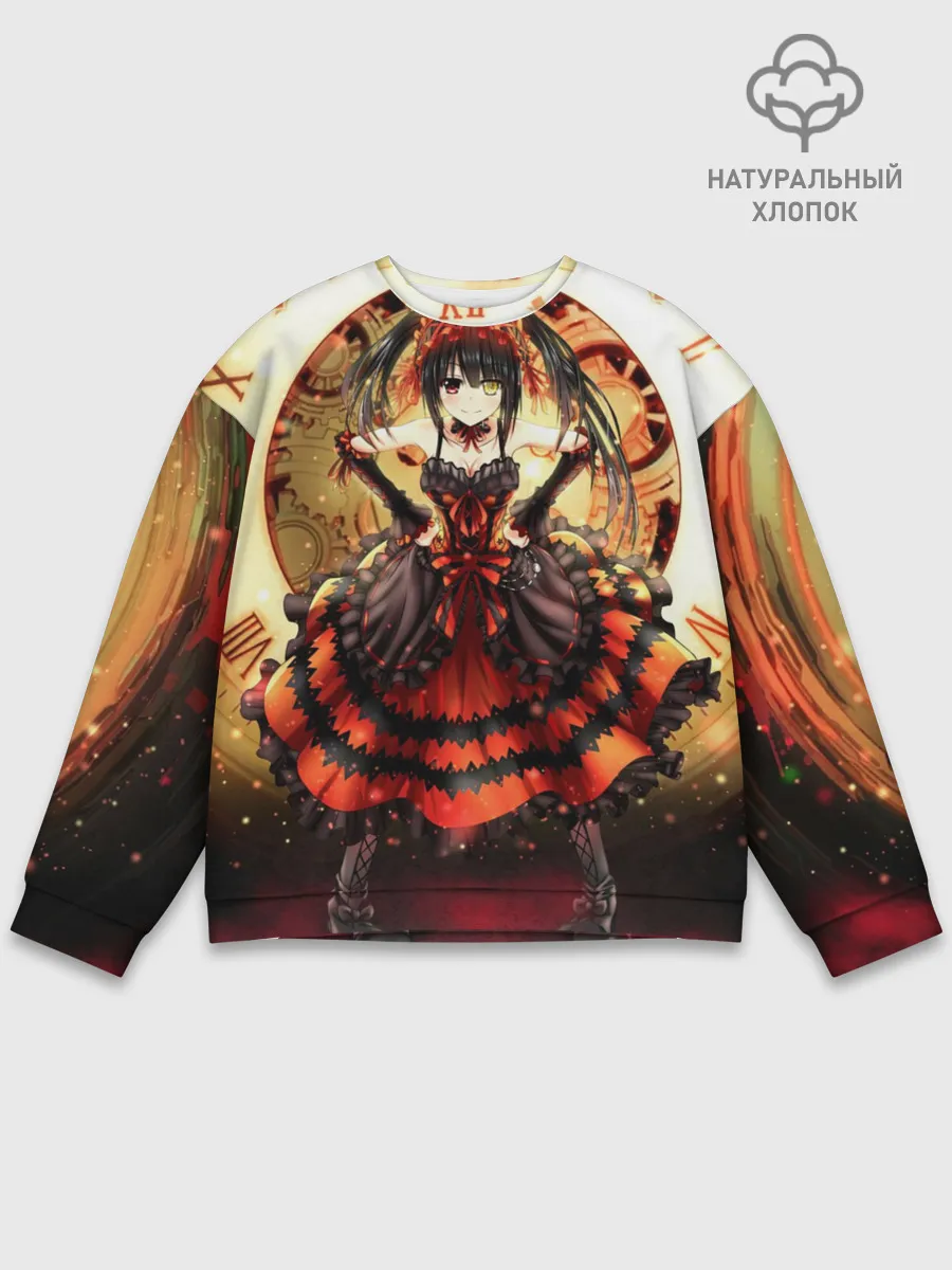 Мужской свитшот базовый / Date A Live - Kurumi Tokisaki