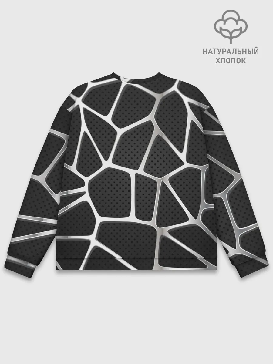 Мужской свитшот базовый / Серебряная паутина