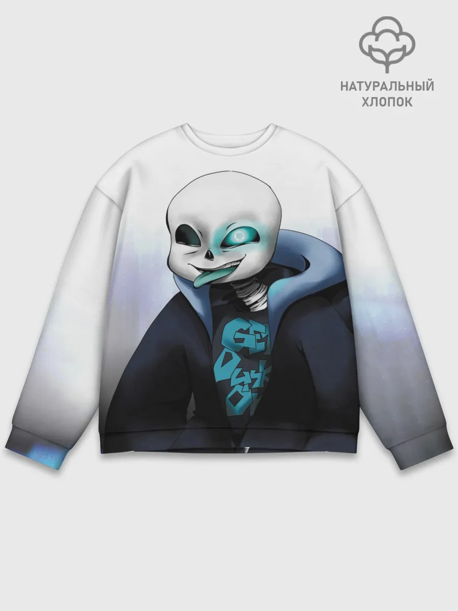 Мужской свитшот базовый / Скелет