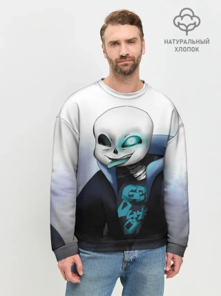 Мужской свитшот базовый / Скелет