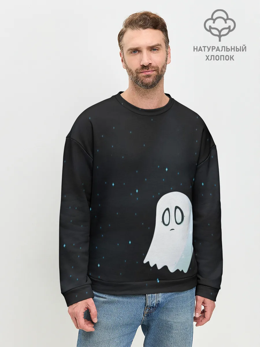 Мужской свитшот базовый / A Lonely Ghost