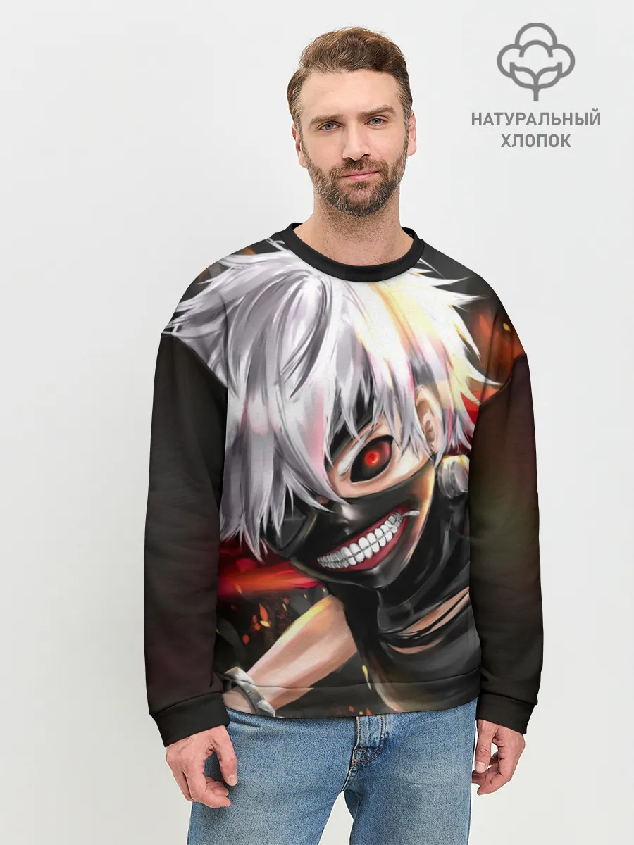 Мужской свитшот базовый / Tokyo Ghoul