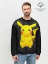 Мужской свитшот базовый / Покемон Пикачу