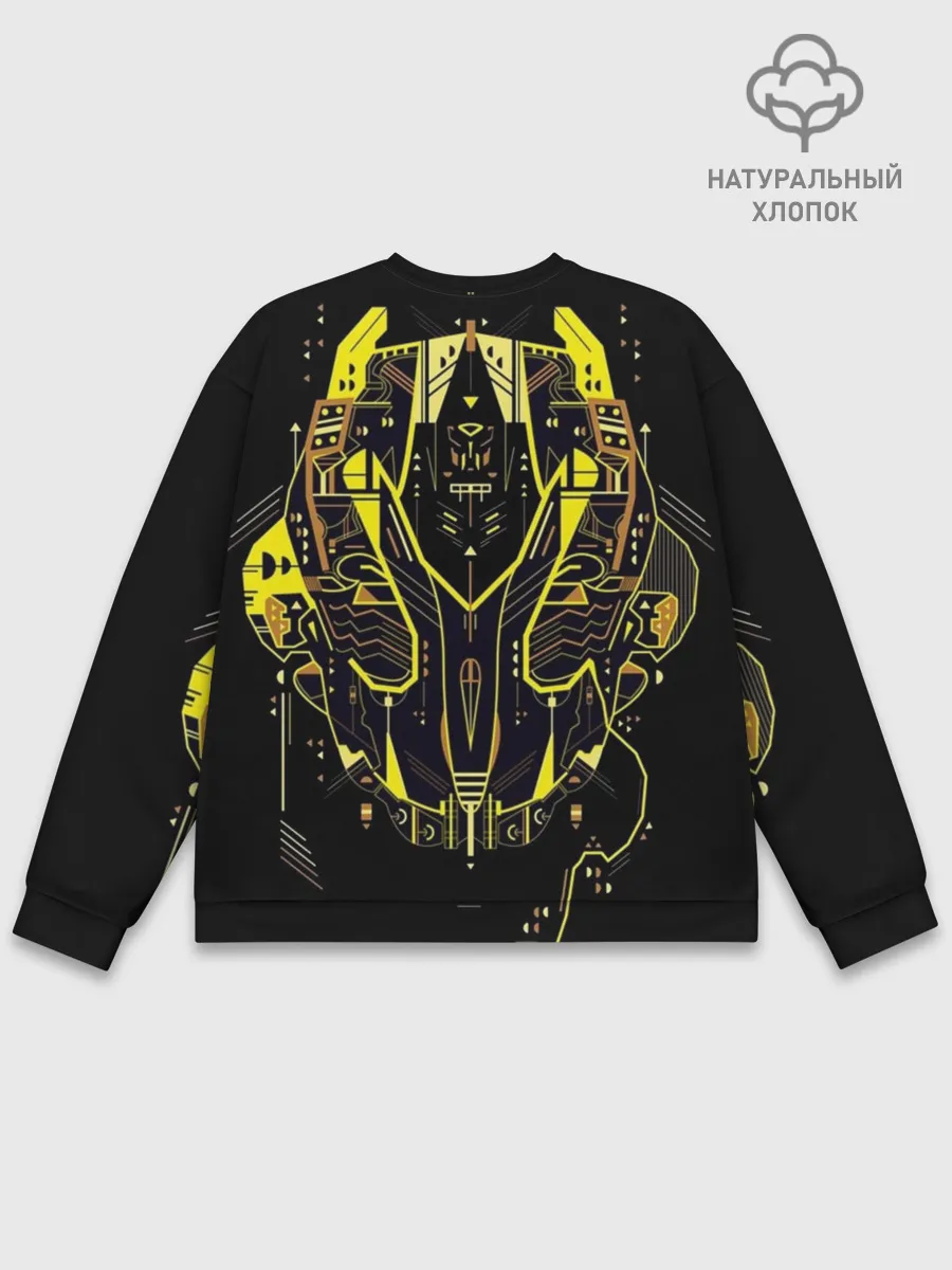 Мужской свитшот базовый / Автобот Бамблби