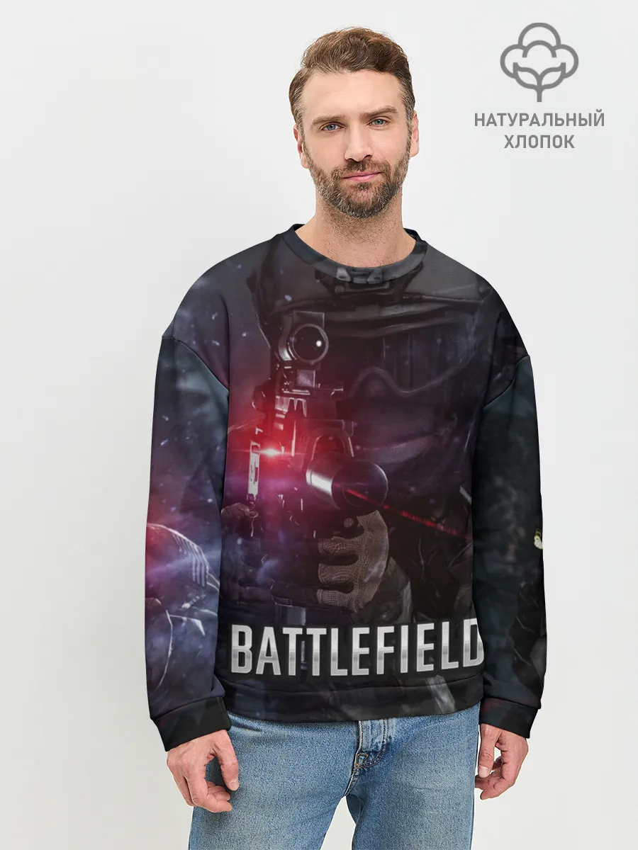 Мужской свитшот базовый / BATTLEFIELD