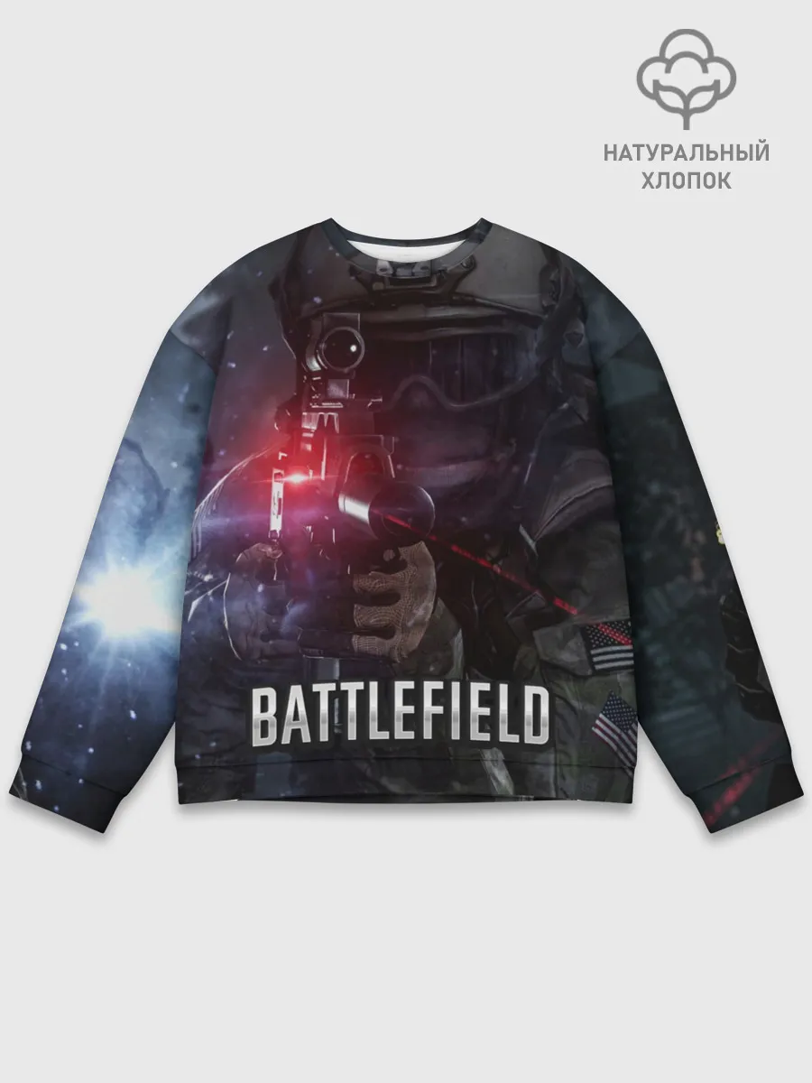 Мужской свитшот базовый / BATTLEFIELD