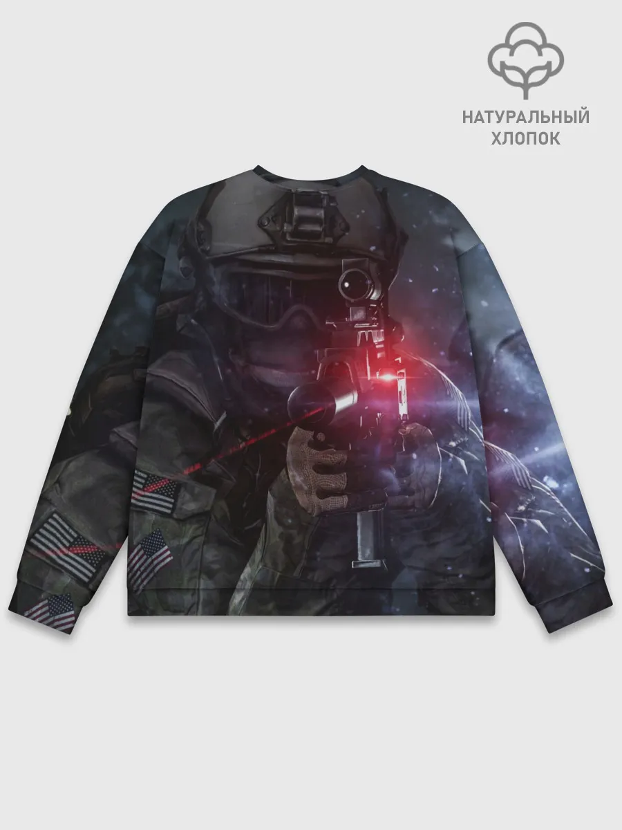 Мужской свитшот базовый / BATTLEFIELD