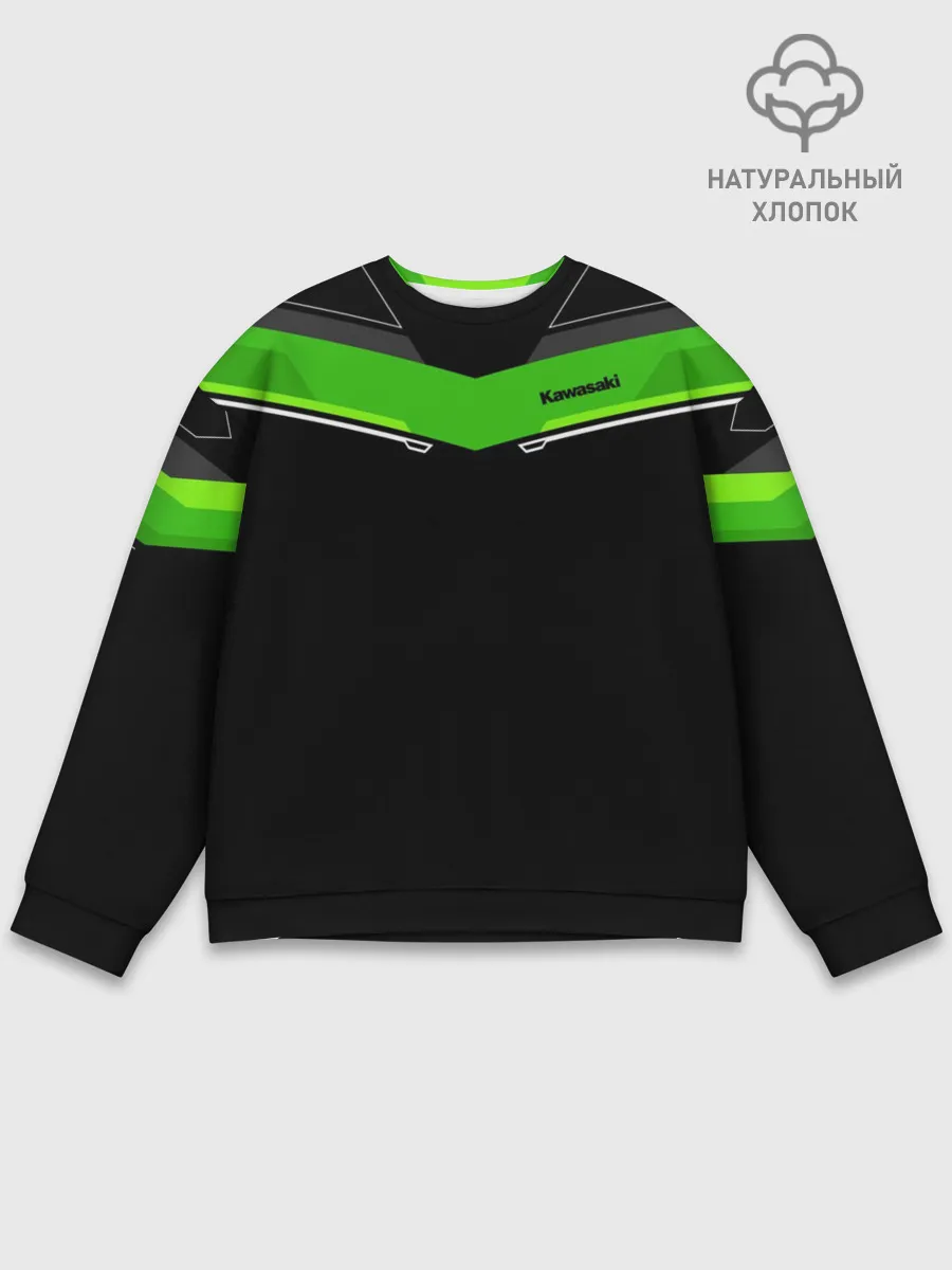 Мужской свитшот базовый / Kawasaki club