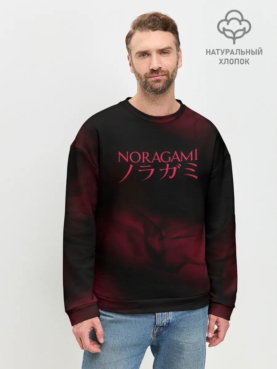 Мужской свитшот базовый / NORAGAMI. Тьма