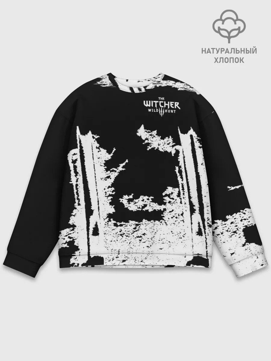 Мужской свитшот базовый / The Witcher 3: Wild Hunt