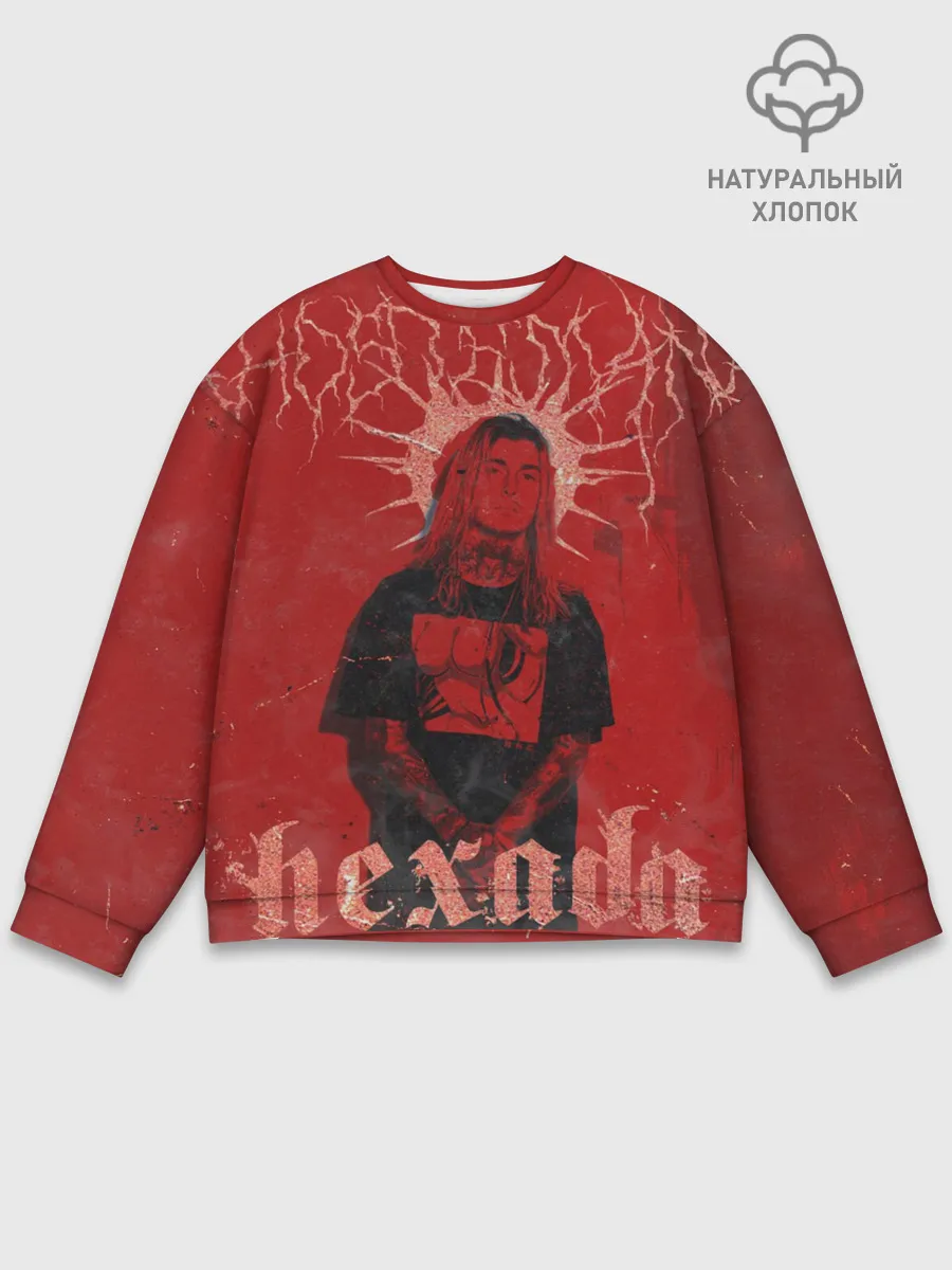 Мужской свитшот базовый / Ghostemane Hexada