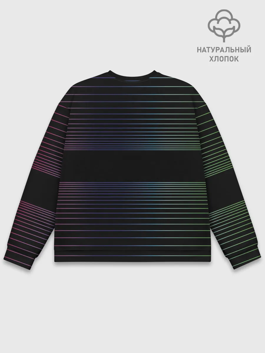 Мужской свитшот базовый / Полоски