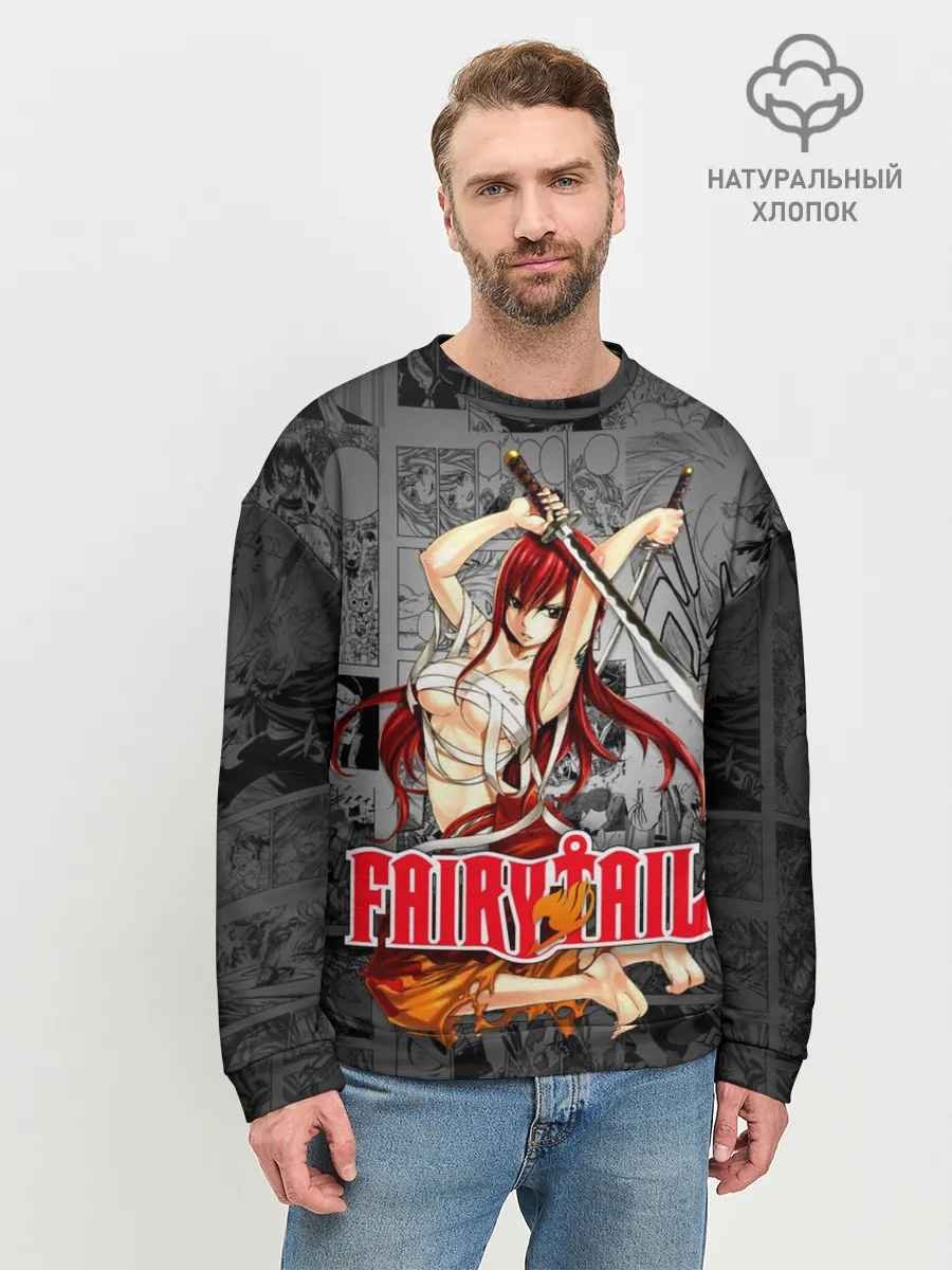 Мужской свитшот базовый / Fairy Tail