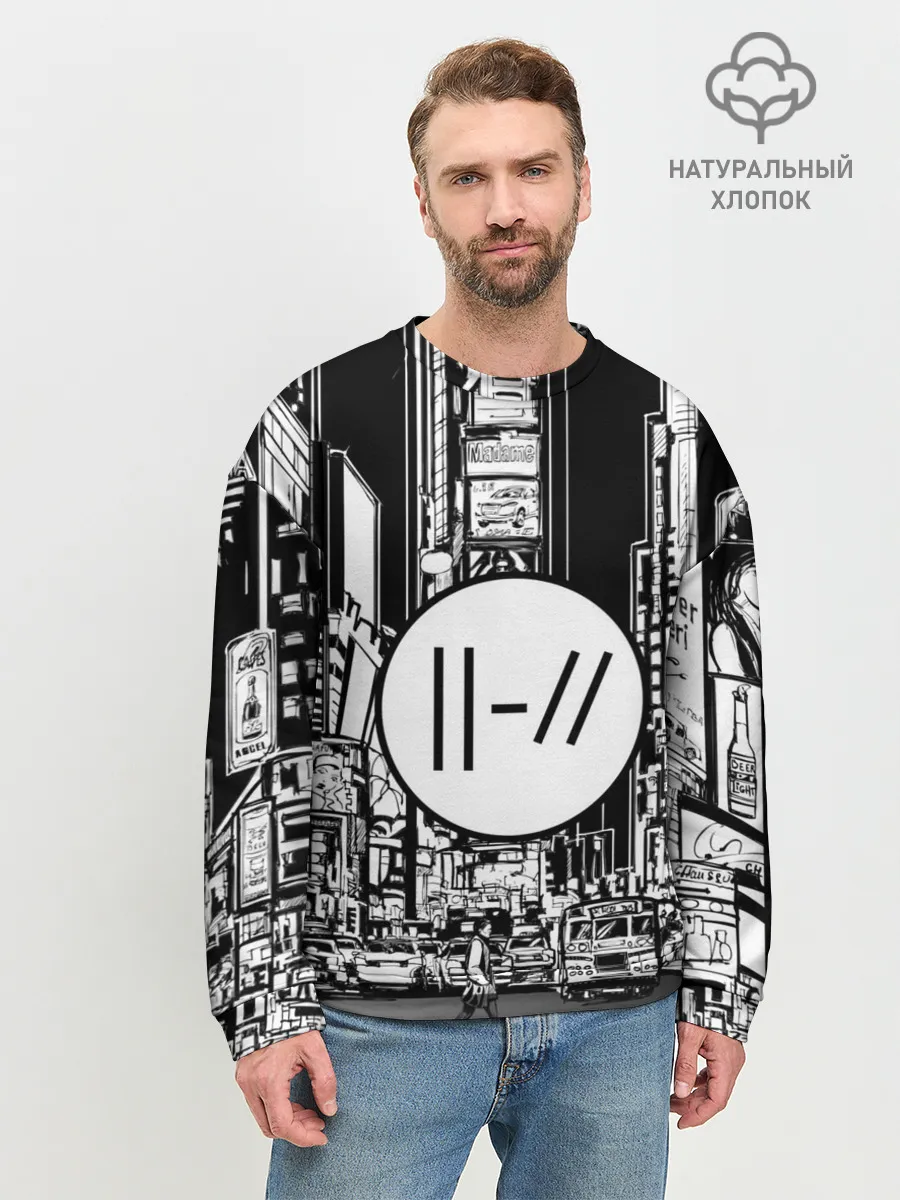 Мужской свитшот базовый / TWENTY ONE PILOTS