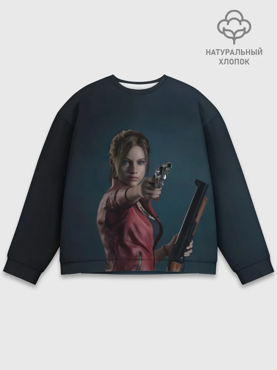 Мужской свитшот базовый / Claire Redfield