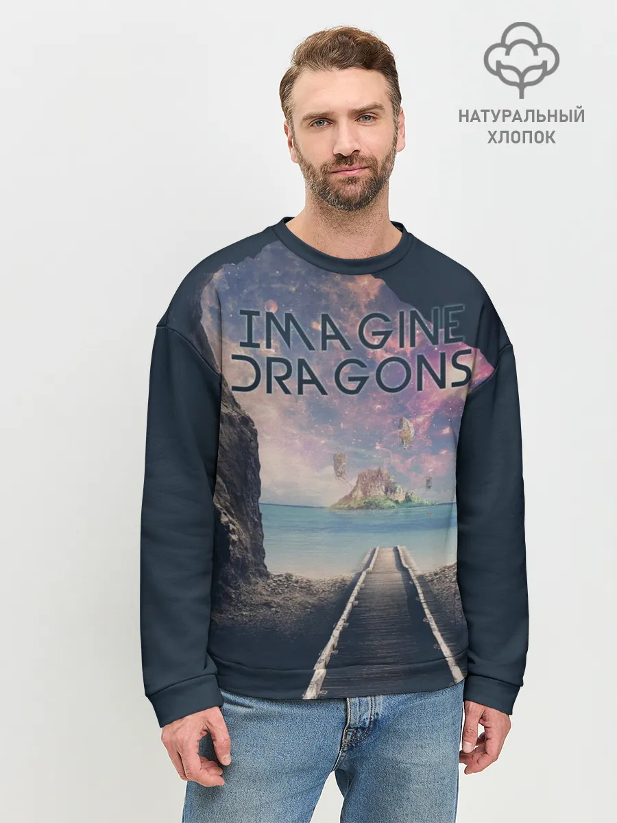 Мужской свитшот базовый / Imagine Dragons