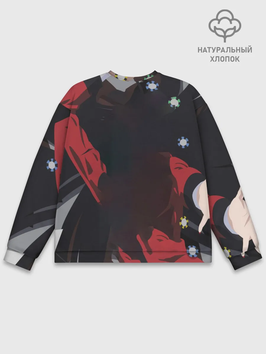 Мужской свитшот базовый / Kakegurui падает