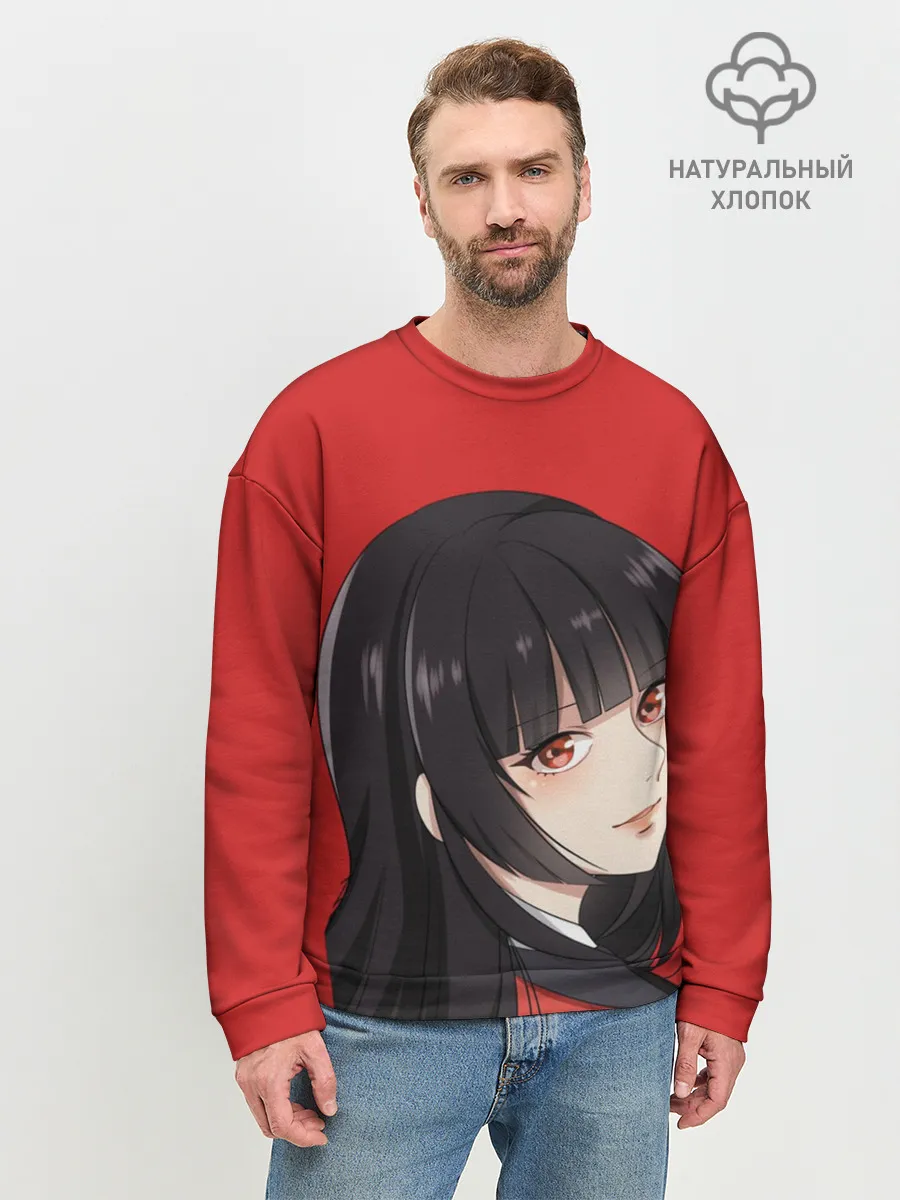 Мужской свитшот базовый / Kakegurui Red