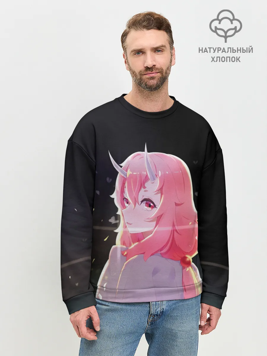 Мужской свитшот базовый / Аниме Слизь
