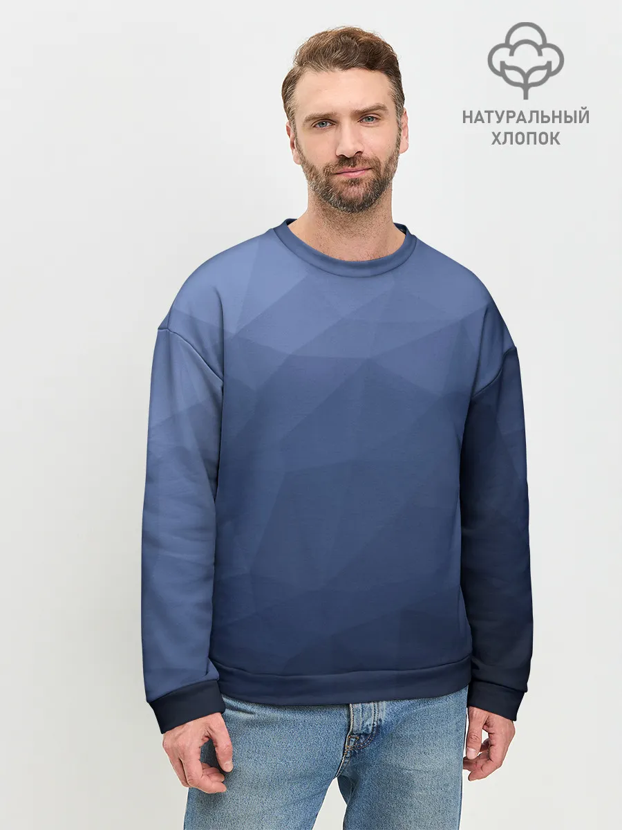 Мужской свитшот базовый / АБСТРАКЦИЯ