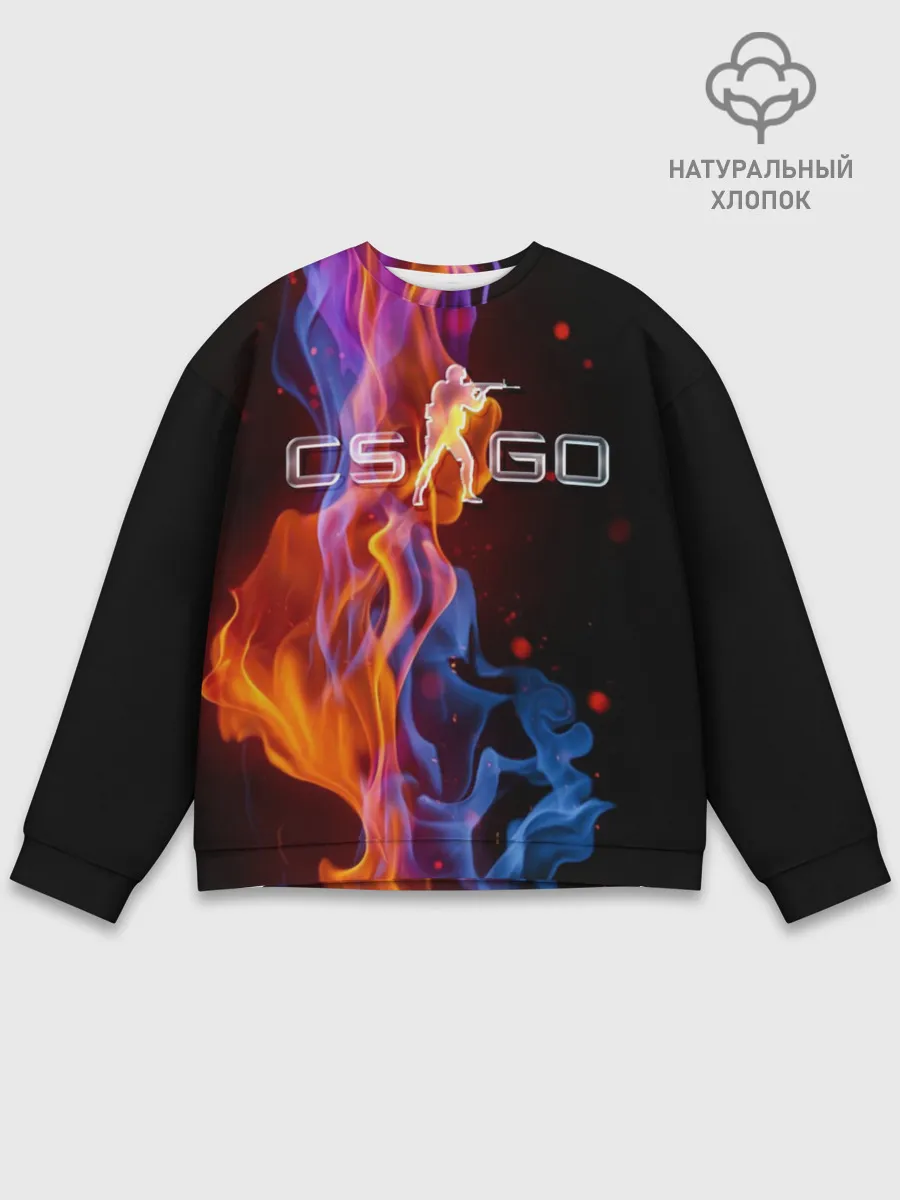 Мужской свитшот базовый / Counter Strike