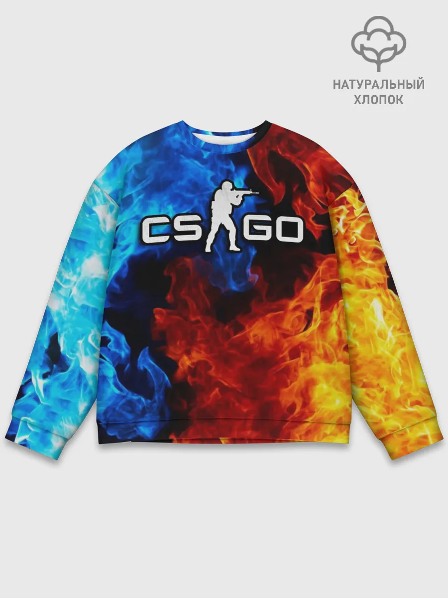 Мужской свитшот базовый / Counter Strike