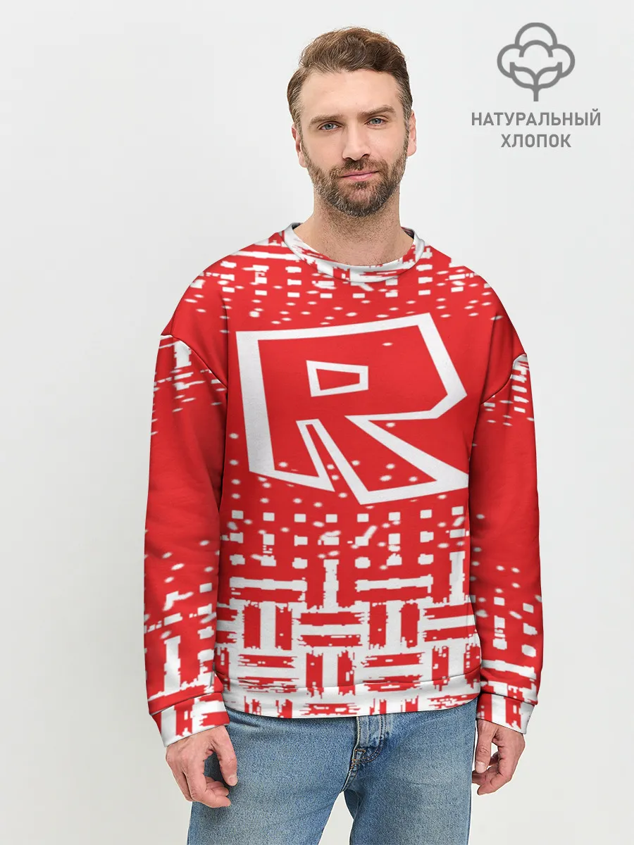 Мужской свитшот базовый / Roblox