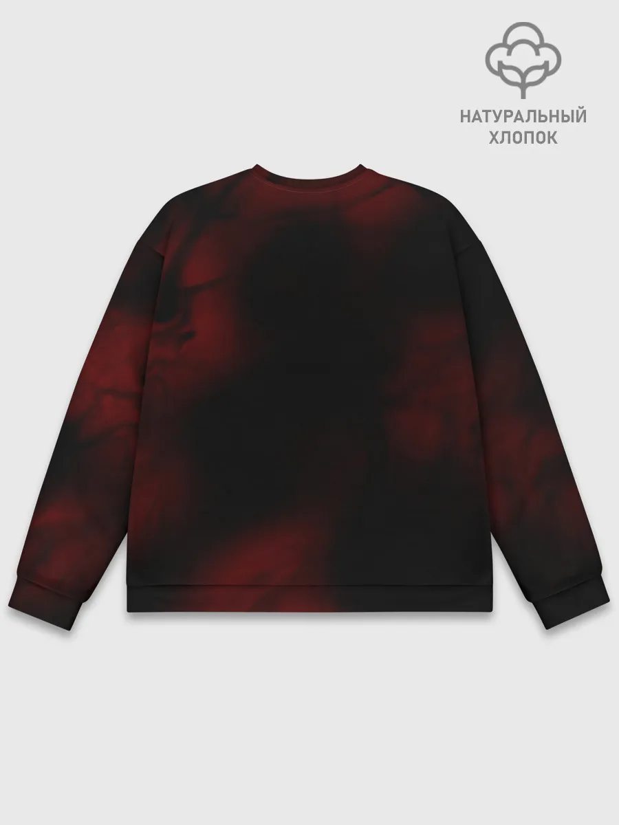 Мужской свитшот базовый / Ябоку и Нора. БЕЗДОМНЫЙ БОГ