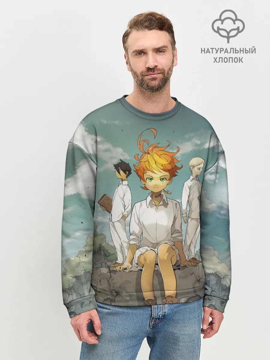 Мужской свитшот базовый / The Promised Neverland