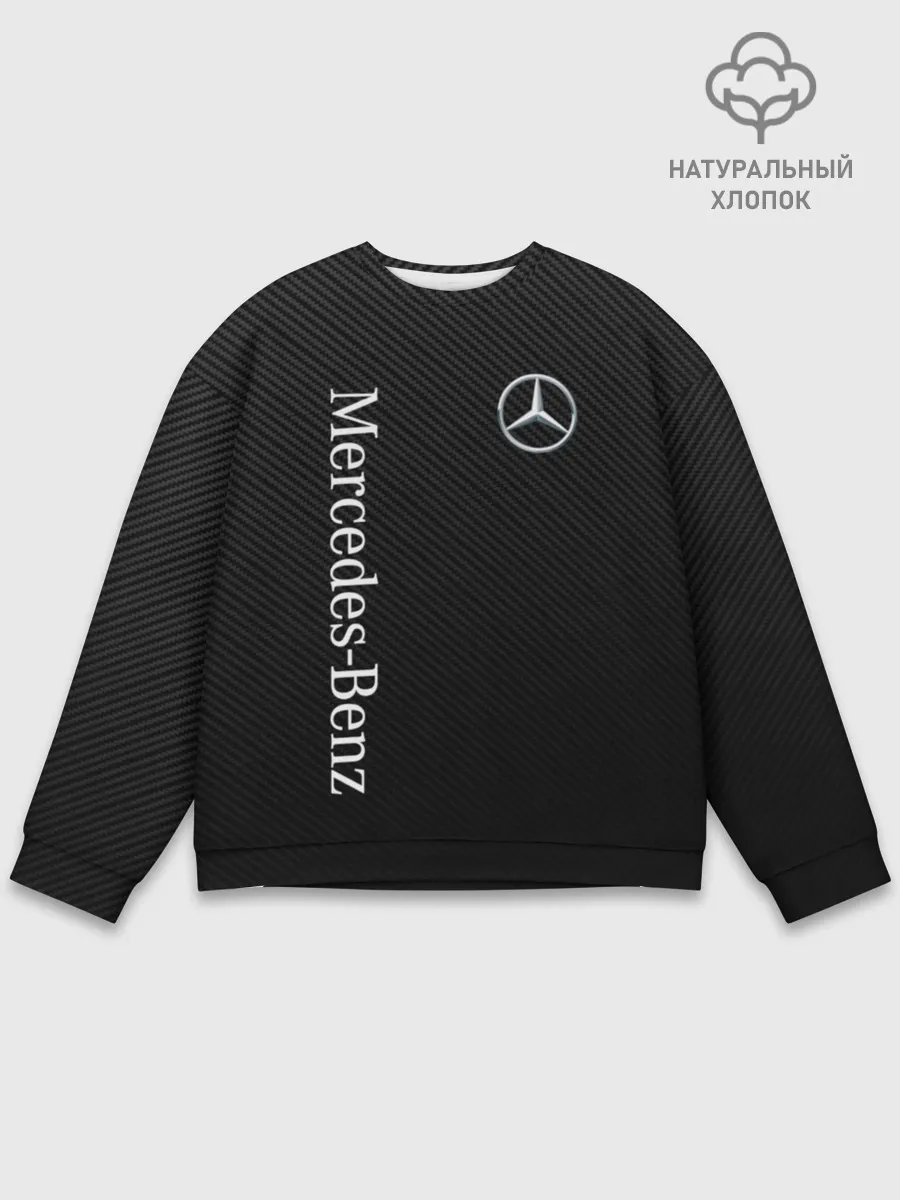 Мужской свитшот базовый / MERCEDES BENZ CARBON