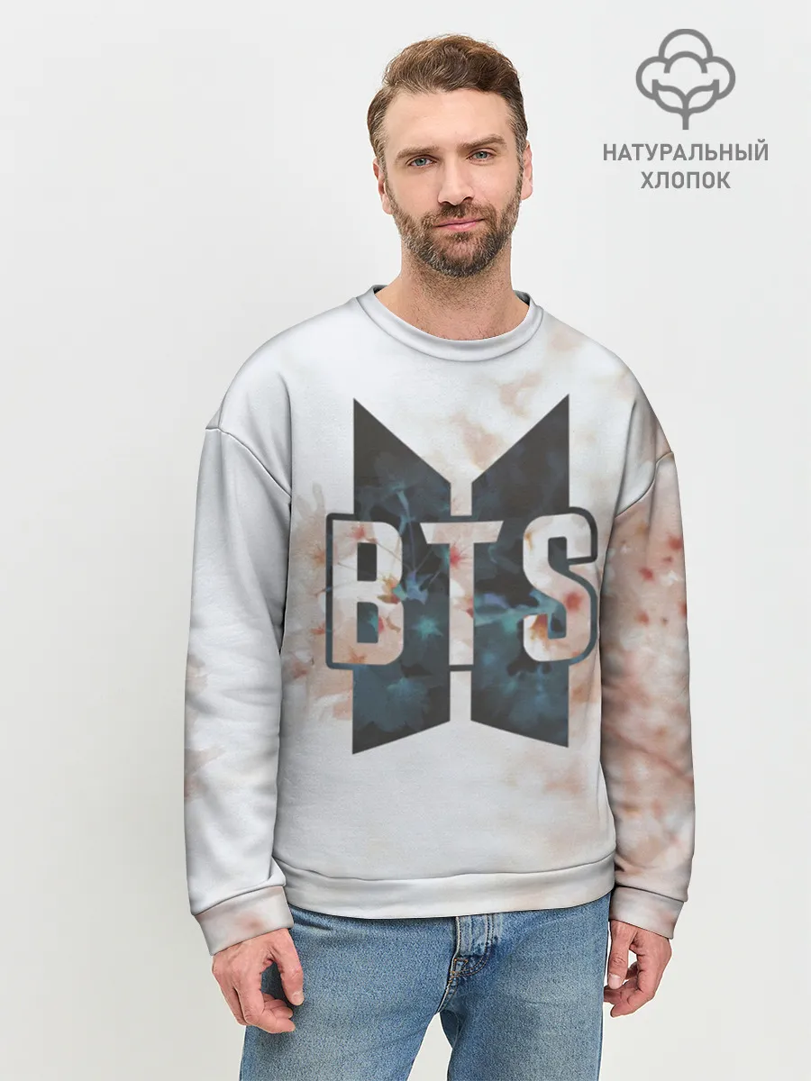 Мужской свитшот базовый / BTS SAKURA