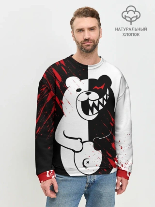 Мужской свитшот базовый / Monokuma вторая сущность