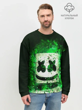 Мужской свитшот базовый / Marshmello