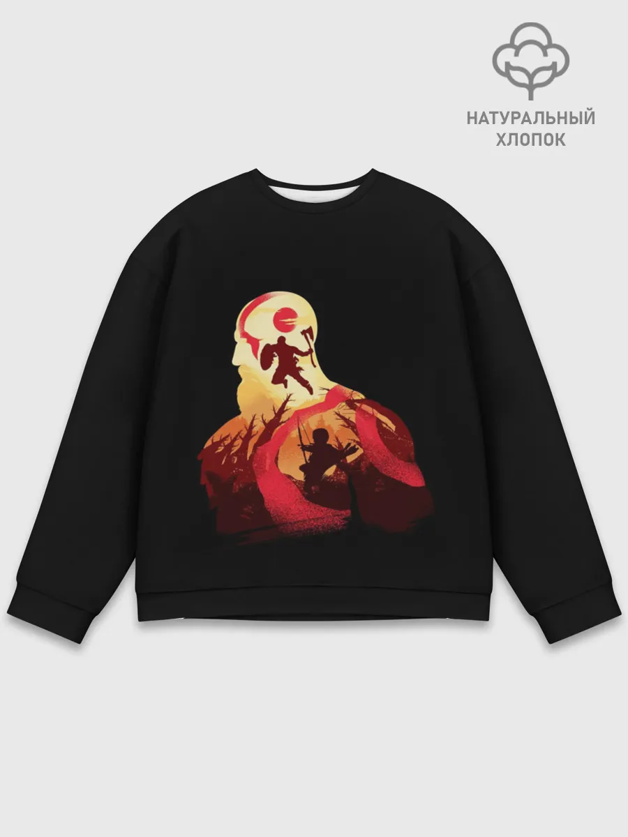 Мужской свитшот базовый / God of War