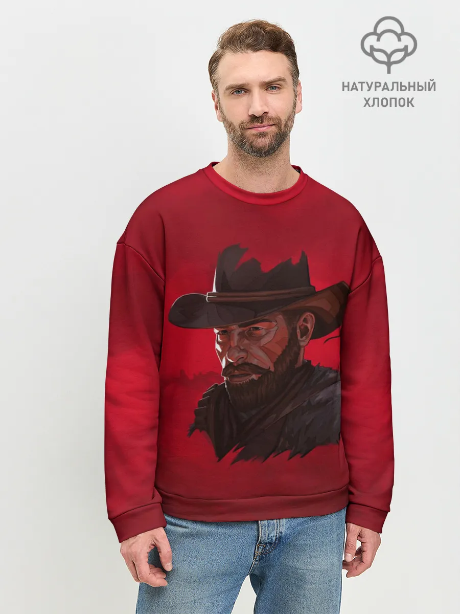 Мужской свитшот базовый / Red Dead Redemption