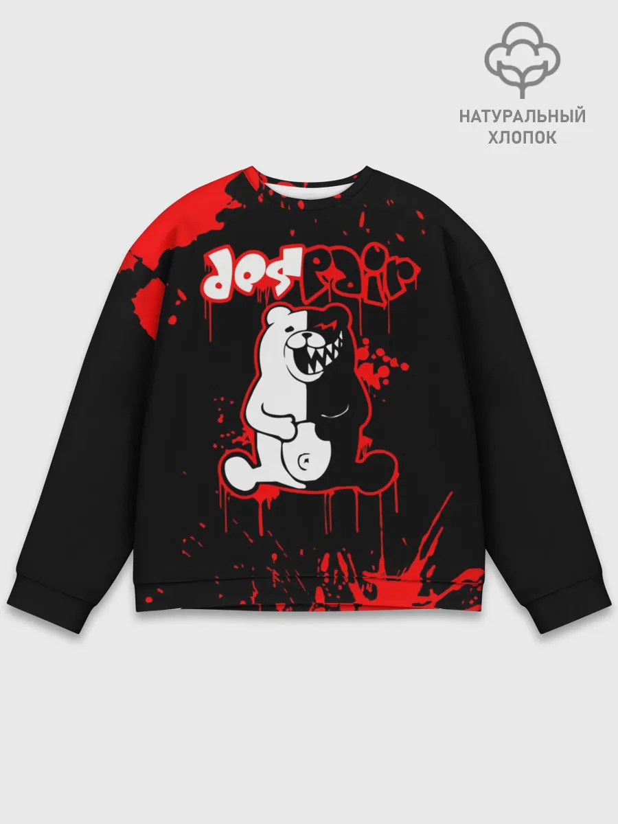 Мужской свитшот базовый / MONOKUMA Despair