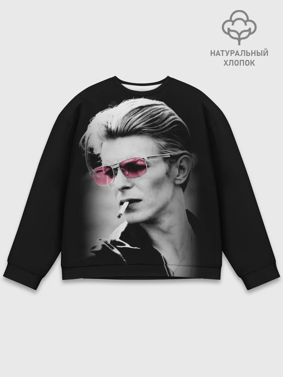 Мужской свитшот базовый / Дэвид Боуи