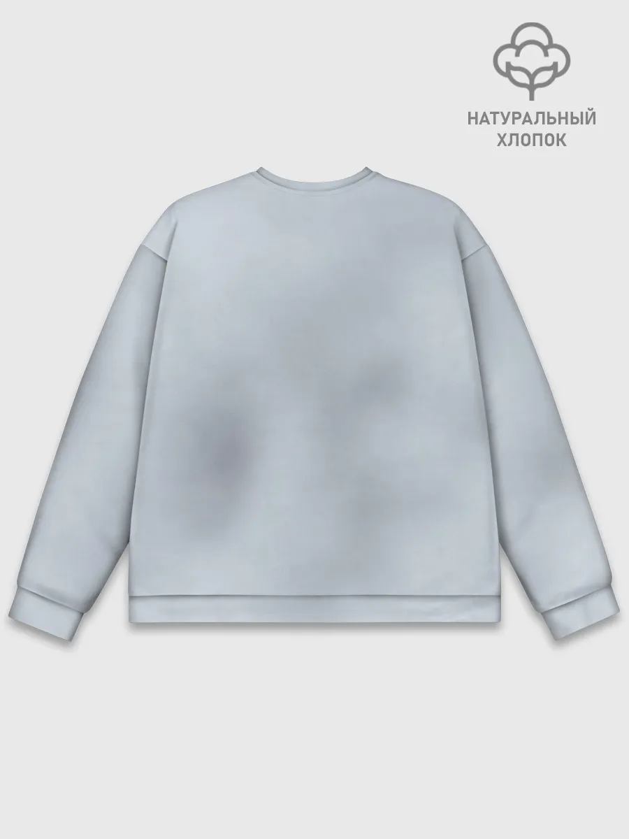 Мужской свитшот базовый / Котенок