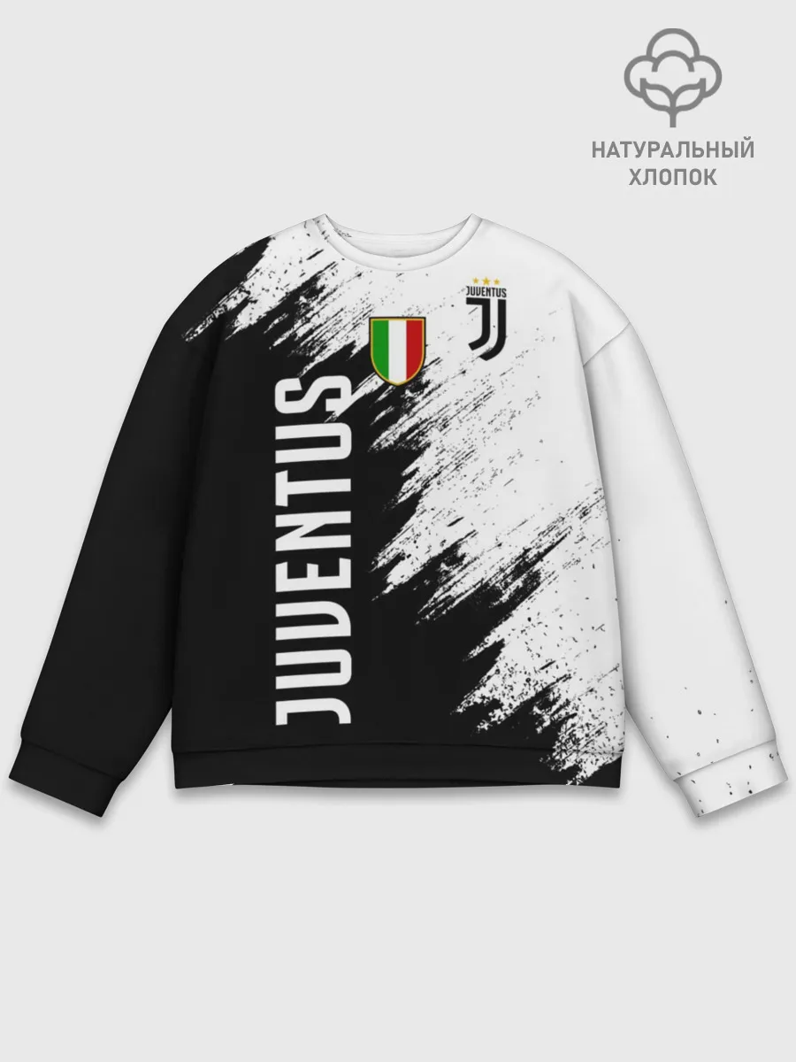 Мужской свитшот базовый / Ювентус