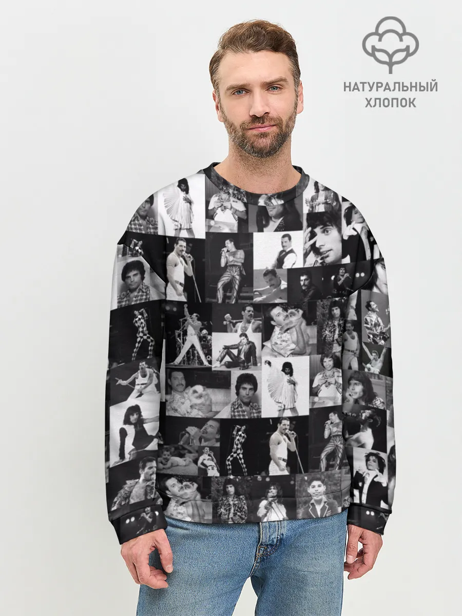 Мужской свитшот базовый / QUEEN