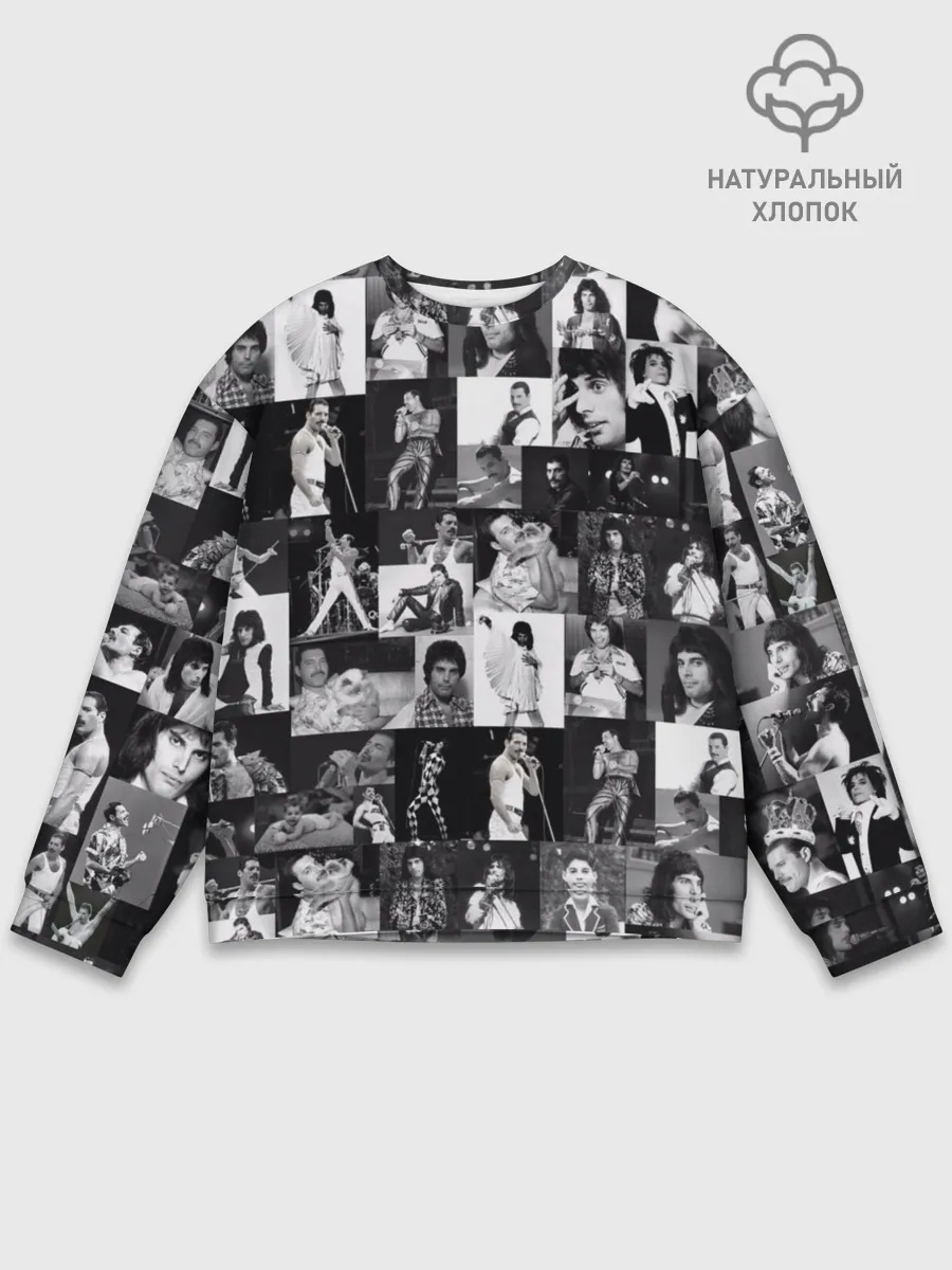 Мужской свитшот базовый / QUEEN