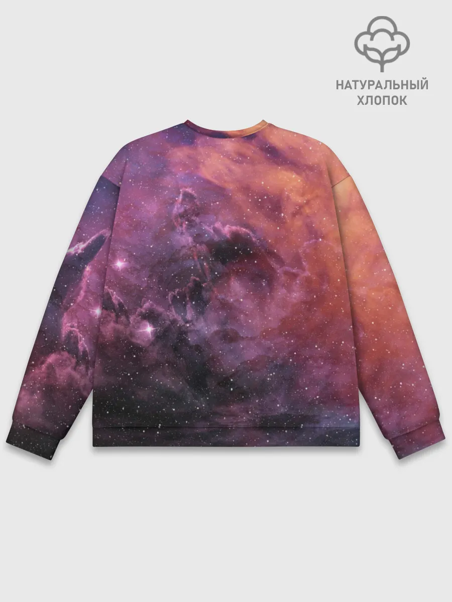 Мужской свитшот базовый / Elon Musk Space Илон Маск