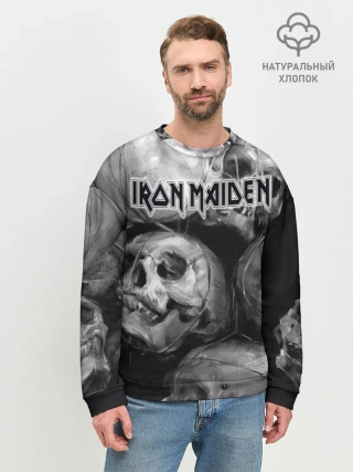 Мужской свитшот базовый / Iron Maiden