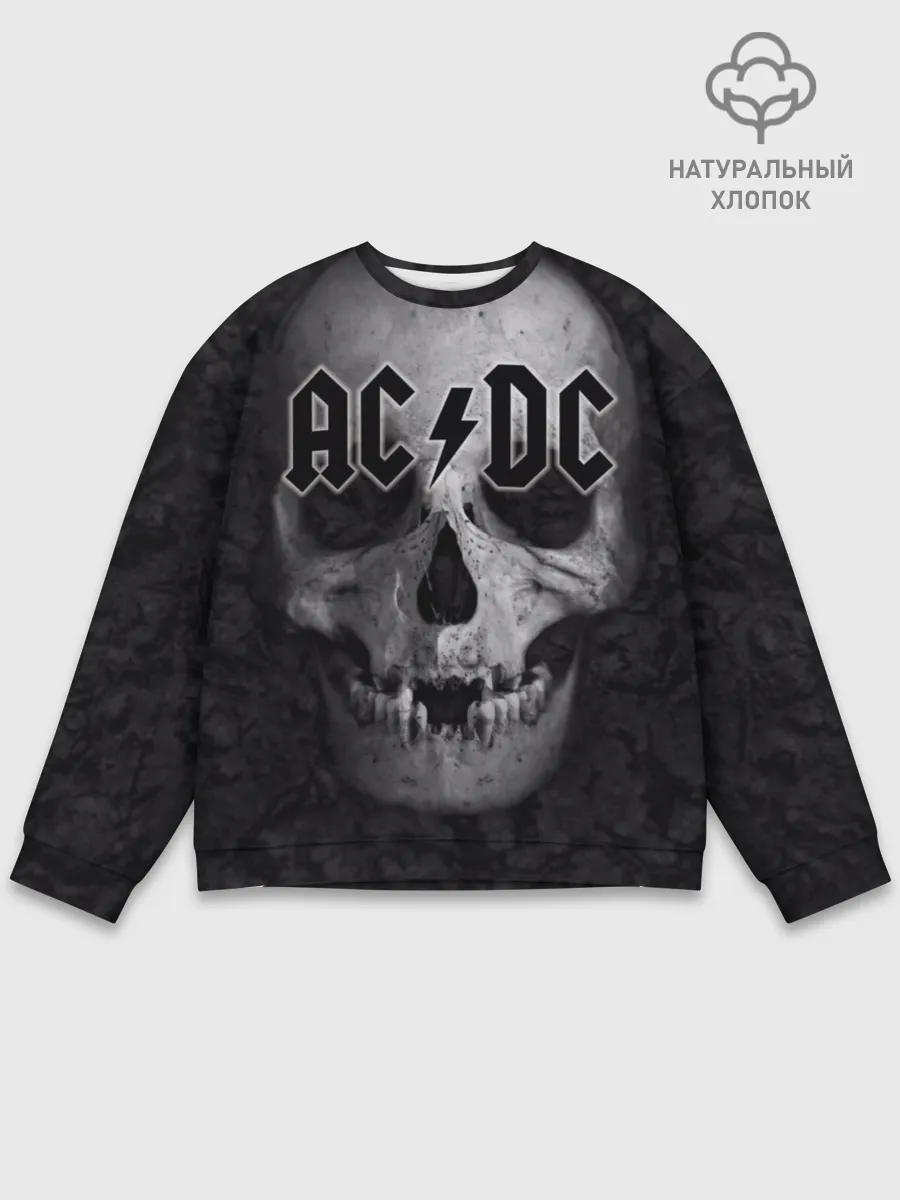 Мужской свитшот базовый / AC/DC