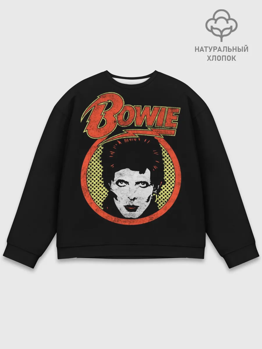 Мужской свитшот базовый / Дэвид Боуи