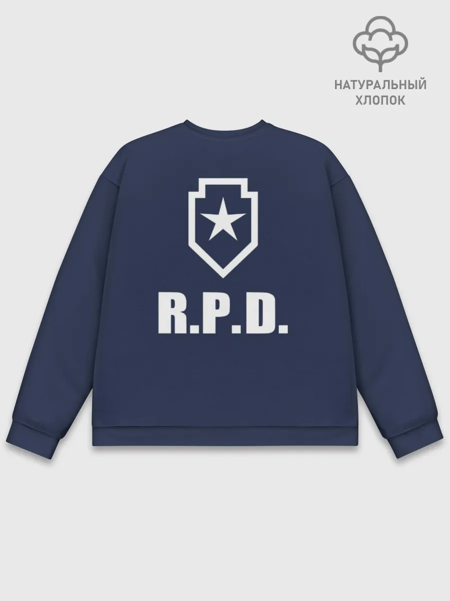 Мужской свитшот базовый / R.P.D. LEON S.KENNEDY