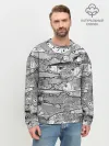Мужской свитшот базовый / Рыбы