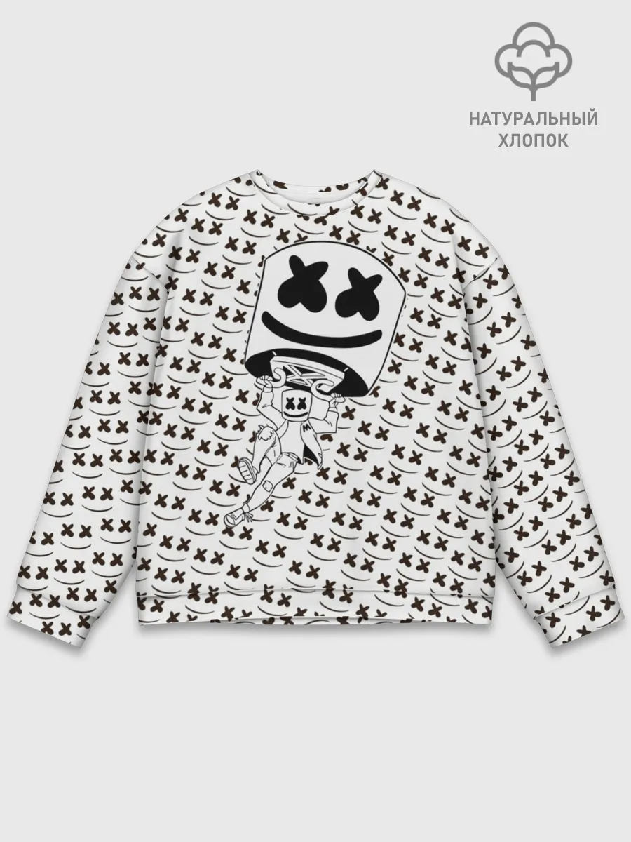 Мужской свитшот базовый / Fortnite Marshmello